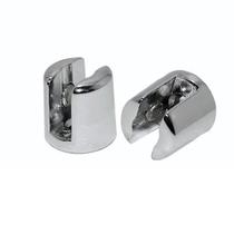 Kit 2 Suporte Fenda Prateleira De Vidro Madeira Cromado 6mm Para Parede Banheiro Decoração Casa Kit 2 Suporte Fenda Prateleira De Vidro Madeira Cromado 6mm Para Parede Banheiro Decoração Casa