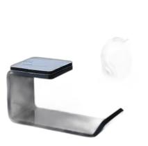 Kit 2 Suporte Fone de Ouvido Acrílico Mesa Parede Dupla Face