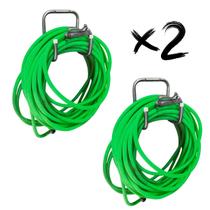 Kit 2 Suporte Grande Reforçado Aço De Parede Enrolador Mangueira para Jardim