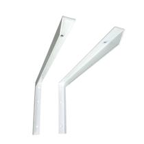 Kit 2 Suporte Mão Francesa para Granito Pia Mármore Bancada Reforçado Cantoneira em L 50cm Dws Aço