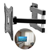 Kit 2 Suporte Móvel Para TV 14" á 50" Polegada Articulado Retrátil 117B-2