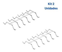 Kit 2 Suporte Organizador Xícaras Armário P/até 12 Xícaras