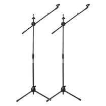 KIT 2 Suporte Para Microfone Ajustável Com Base Reforçada E Cachimbo SONOROS KIT 2 Suporte Para Microfone Ajustável Com Base Reforçada E Cachimbo SONOROS