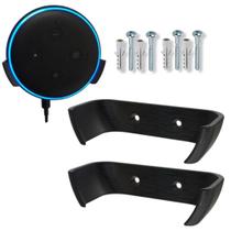 Kit 2 Suporte Parede Alexa Echo Dot 3 Ger Amazon Assistente - Sem Marca