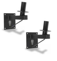Kit 2 Suporte Parede Caixa Som Ativa Passiva Fixo P/ 25kg