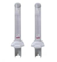 Kit 2 Suporte Parede Porta Copo Café Descartável 50 e 80 ml