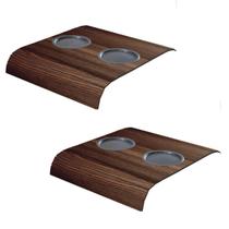 Kit 2 Suporte Porta Copos Braço Sofá Casa Moveis Decoração Kit 2 Suporte Porta Copos Braço Sofá Casa Moveis Decoração