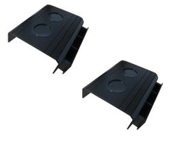 Kit 2 Suporte Porta Copos Com Porta Controle Braço Sofá Casa