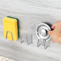 Kit 2 Suporte Porta Esponja Para Bucha De Pia