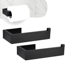 Kit 2 Suporte Porta Papel Higiênico Parede Adesivo 3m