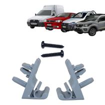 Kit 2 Suporte Quebra Sol Fiorino Mobi Palio Strada Uno Com Parafuso