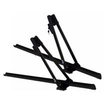 Kit 2 Suporte Teto Bike Kiussi Tonale Com Trava Antifurto Preto Kit 2 Suporte Teto Bike Kiussi Tonale Com Trava Antifurto Preto