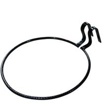Kit 2 Suportes Argola Ajustável para Vaso Flores Pallet Ferro Preto Zangaço 20cm Reforçado Kit 2 Suportes Argola Ajustável para Vaso Flores Pallet Ferro Preto Zangaço 20cm Reforçado