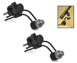 Kit 2 Suportes Clamp Microfonar Bateria/ Percussão - ASK B10