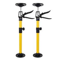 Kit 2 Suportes De Elevação Telescópico Para Marcenaria E Gesso Mão Amiga Linha Premium