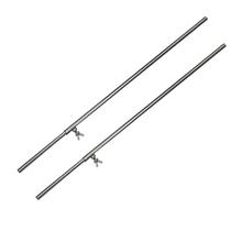 Kit 2 Suportes Extensor para Churrasqueira Grelha Espetos Kit 2 Suportes Extensor para Churrasqueira Grelha Espetos