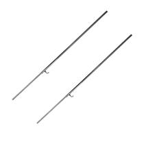 Kit 2 Suportes Extensor para Churrasqueira Grelha Espetos