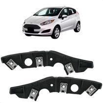 Kit 2 Suportes Guia do Para-choque Dianteiro Lado Direito e Esquerdo New Fiesta 2013 2014 Até 2019 Kit 2 Suportes Guia do Para-choque Dianteiro Lado Direito e Esquerdo New Fiesta 2013 2014 Até 2019