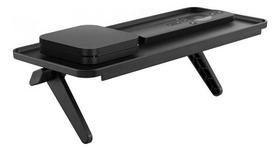 Kit 2 suportes para acessorios conversores e outros - preto