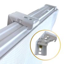 Kit 2 Suportes Para Cortina Persiana Romana
