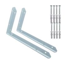 Kit 2 Suportes Para Objetos Pesados Mão Francesa T 20CM