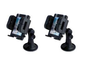 Kit 2 Suportes Para Smartphone De Carro Universal BMG-02