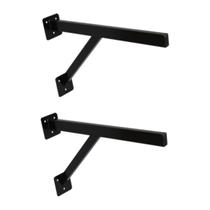 Kit 2 Suportes Parafusar Bancada Pia Pedra Mármore 40x20cm Kit 2 Suportes Parafusar Bancada Pia Pedra Mármore 40x20cm