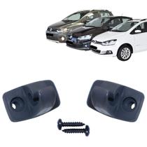 Kit 2 Suportes Quebra Sol Crossfox Fox Spacefox 2006 Até 2019 Grafite