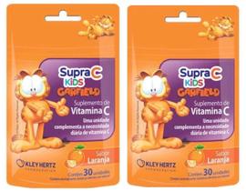 Kit 2 Supra C Kids Vitamina C P Crianças Goma 30 Unidades Cd