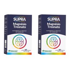 Kit 2 Supra Magnesio Treonato 60 Cápsulas. Herbamed