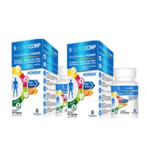 Kit 2 Supracorp Homem Polivitamínico Cx 60 Caps