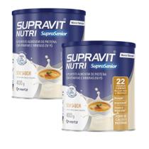 Kit 2 Supravit Nutri SupraSenior Sem Sabor 400g Kit 2 Supravit Nutri SupraSenior Sem Sabor 400g