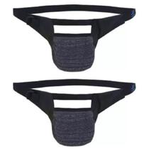 Kit 2 Suspensório Escrotal Pós Cicurgia Vasectomia Protetor Genital Operatório Testículo M