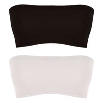 Kit 2 Sutiã Adulto Feminino Top Canelado Sem Costura Trifil