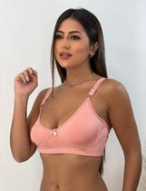Kit 2 Sutiã Basico Conforto Sem Bojo Charme Delas