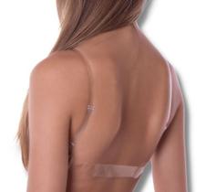Kit 2 Sutiã Costa Nua Invisível Alças E Costas Silicone Bojo