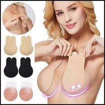 Kit 2 Sutiã Invisível Levanta Seio Adesivo Silicone Coelho Kit 2 Sutiã Invisível Levanta Seio Adesivo Silicone Coelho