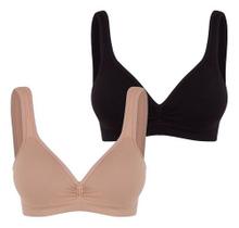 Kit 2 Sutia Top Daily Trifil Com Bojo Sem Costura Original