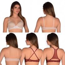 Kit 2 Sutiã Versátil Mulincional Multiformas Multiuso Sutian