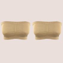 Kit 2 Sutiãs Faixa Sem Bojo sem alça Sem Costura Kit 2 Sutiãs Faixa Sem Bojo sem alça Sem Costura