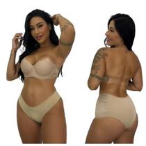 KIT 2 Sutiãs invisível sem alça com bojo Costas transparente Silicone KIT 2 Sutiãs invisível sem alça com bojo Costas transparente Silicone