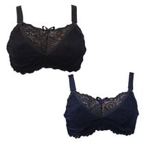 Kit 2 Sutiãs Maternidade Fecho Click Saída Maternidade 407