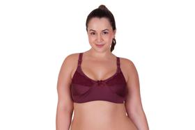 Kit 2 Sutiãs Plus Size sem Bojo sem Arco Cetinete Sustentação 46 ao 54 - c13 KIT 2 SUTIÃ CETINETE