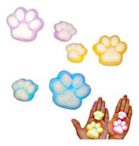 Kit 2 Taba Squish Patinha Com Pelinhos Cachorrinho Tik Tok