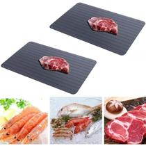 Kit 2 Tábuas Descongelar Carnes Alimento Mágica 31x25cm