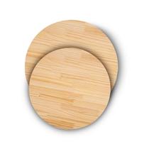 Kit 2 Tabuas Redondas Porções Fruta Bolos Bandeja Frios