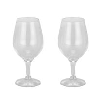 Kit 2 Taça Cerveja em Vidro Copo para 395 ml Laguna Beer Transparente Drinks Resistente