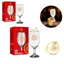 Kit 2 Taça Windsor 330Ml Cerveja Coquetel Chopp Bar
