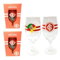 Kit 2 Taça Windsor Vidro 330ml Cerveja Vinho Chopp Internacional Edição Emblema Rio Grande do Sul