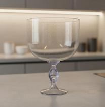 Kit 2 Taças 1.250ml Acrílico Transp. Doces Sobremesa Festas